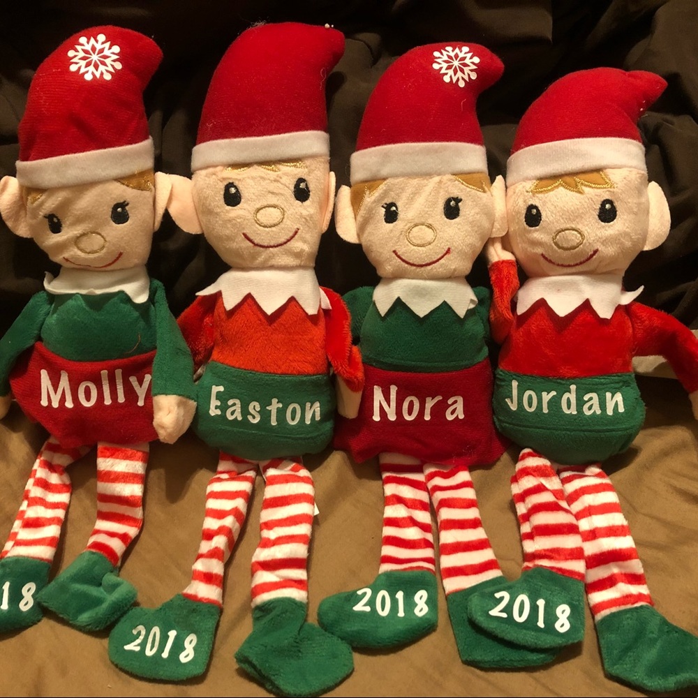 Personalized Plush Elf Elves